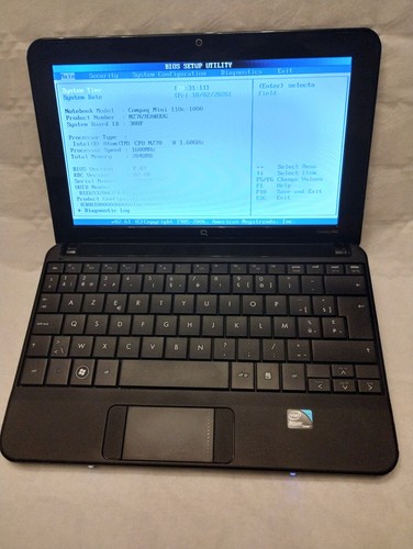 Netbook retro compaq - netbook,